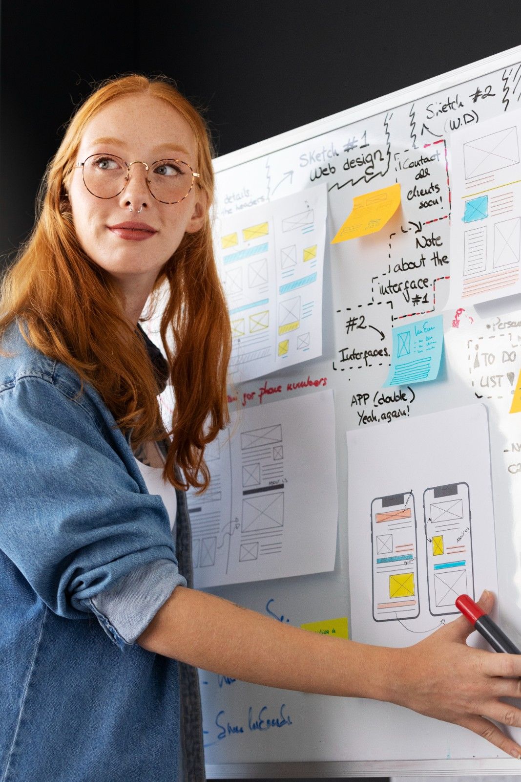Mobile App Development course covering mobile interface design, app programming, and interactive application features